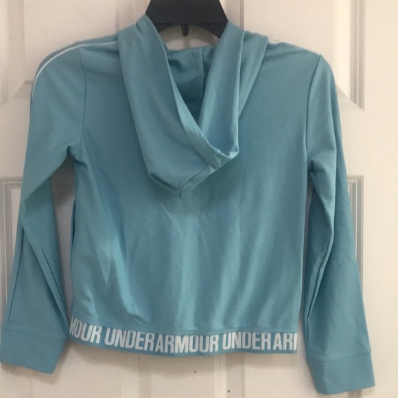 Under Armour Girls’ Athletic Zip Hoody, Sz S, NWT! - Picture 5 of 11